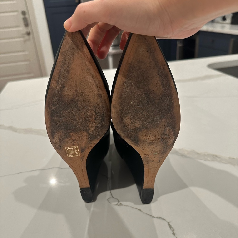 ALEXANDRE BIRMAN - Angelina 100 Leather Wedge Bootie - Size 37 - Picture 5 of 5